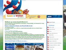 Tablet Screenshot of kaasenworst.nl